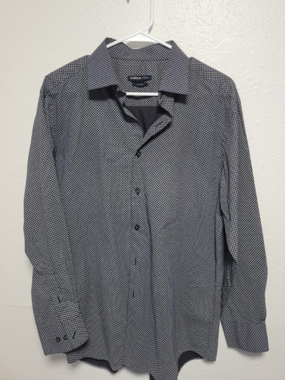 Van Heusen Studio Slim Fit Wrinkle Free Dress Shirt Men's 16-16½ 32/33